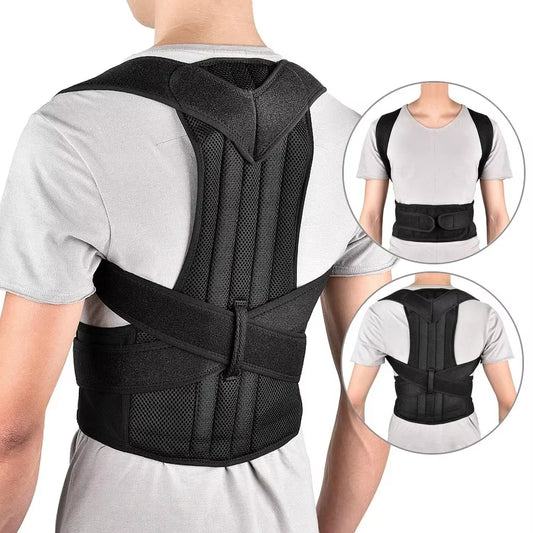 Adjustable  Posture Corrector Vest for Back brace straightener unisex