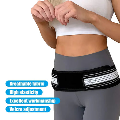 Pelvis & Lumbar Waist Belt for Back Pain Relief